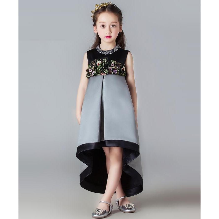 花刺繍 女の子 ワンピース キッズドレス フォーマル お出かけ 子供 ドレス 子ども 110 160cm ノースリーブ ワンピースドレス 七五三 結婚式 入学式 Www Erhamah Com