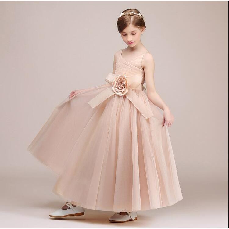 結婚式 ピアノ 発表会ファッション 子供服 ノースリーブワンピース 入園 キッズ可愛い 旅行 お姫様 シンプル 女の子 誕生日 韓国風 ワンピース プリンセスドレス Unipymes Com