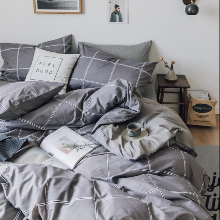 楽天 新生活 オシャレ 暖かい ベッド用品 プレゼント セミダブル 寝具カバーセット 北欧風 3点 4点セット 布団カバーセット 掛け布団カバー フラットシーツ 枕カバー 100 本物保証 Habitat Jeunes Normandie Fr