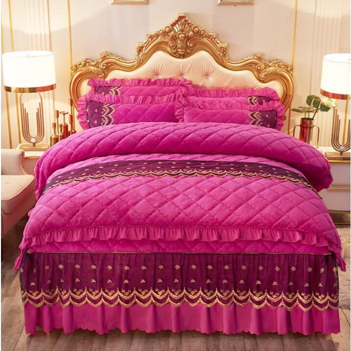 保存版 4点セット 人気 布団カバーセット 掛け布団カバー ベッドスカート 枕カバー 新生活 オシャレ 暖かい ベッド用品 プレゼント セミダブル 寝具カバーセット 北欧風 春夏新色 Studiostodulky Cz