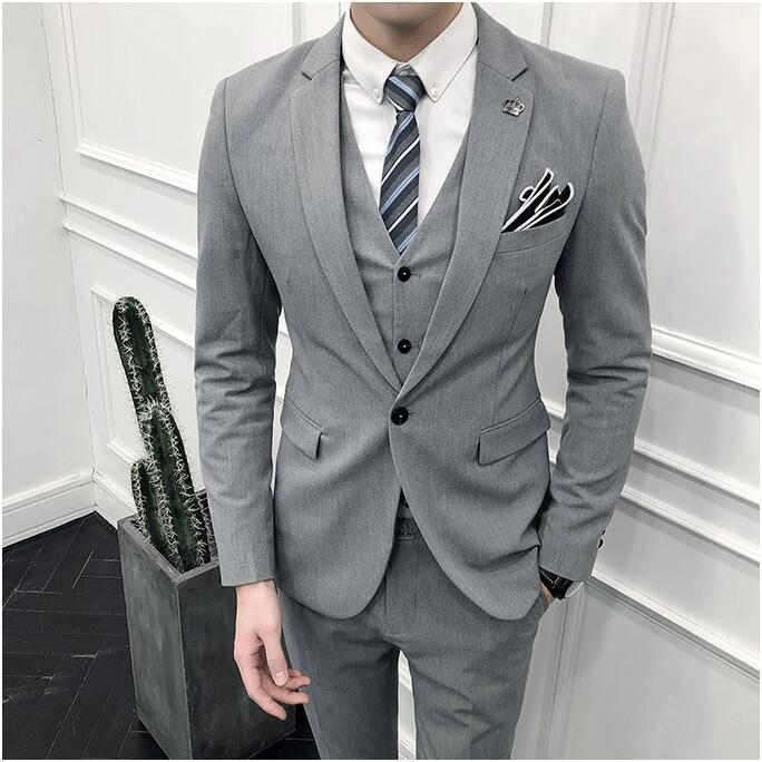 海外輸入 男性 セレモニー ビジネス フォーマル 発表会 Ol通勤 就活 オフィス 3点セット メンズ 事務服 大きいサイズ セットアップスーツ 最先端 Off Field Com