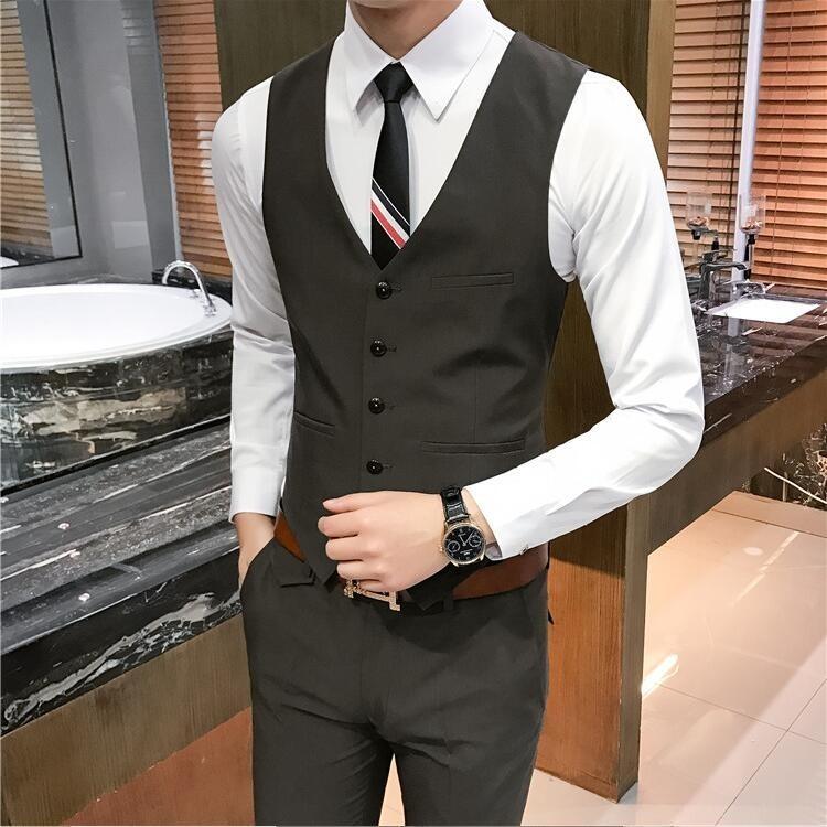 安い 上着 パンツ ベスト ビジネスジャケット カジュアル オフィス スリム スーツ フォーマル 3点セット スタイリッシュ ビジネスジャケット 通学 メンズ通勤 テーラードジャケット Ol 卒業式 入学式 ビジネススーツ