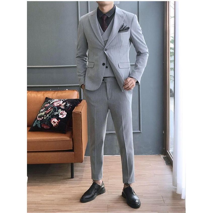 公式の 高品質メンズ L ジャケット ベスト Xl スリム 2xl ストライプスーツ パンツ 秋冬 二つボダンスーツ フォーマル オシャレ 結婚式 二次会紳士用m 3xl 珍しい Epicmountainbike Com