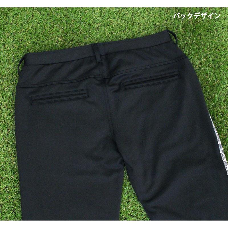 ゴルフパンツ メンズ ゴルフウェア 暖かい 裏起毛フリース ストレッチ