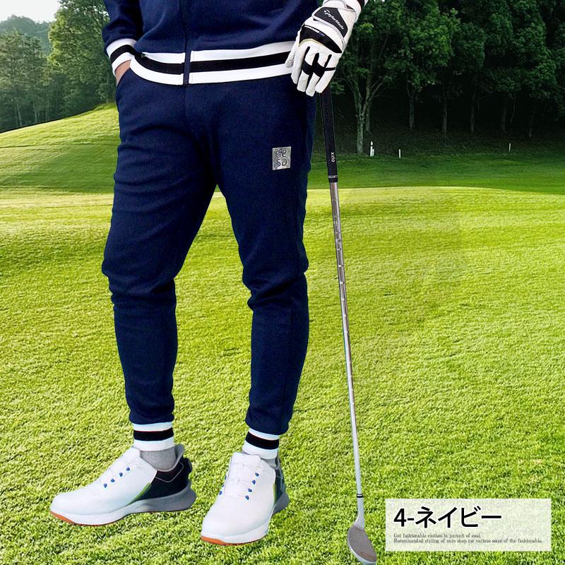 Felise ネイビー ゴルフパンツ 新作タグ付き ゴルフパンツ メンズ ゴルフウェア GIORNO SEVEN ジョルノセブン 裾