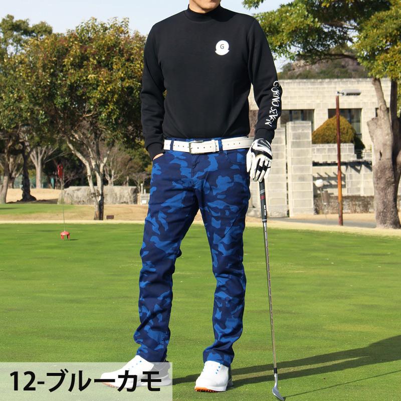 ゴルフパンツ メンズ ゴルフウェア ストレッチ スキニーパンツ