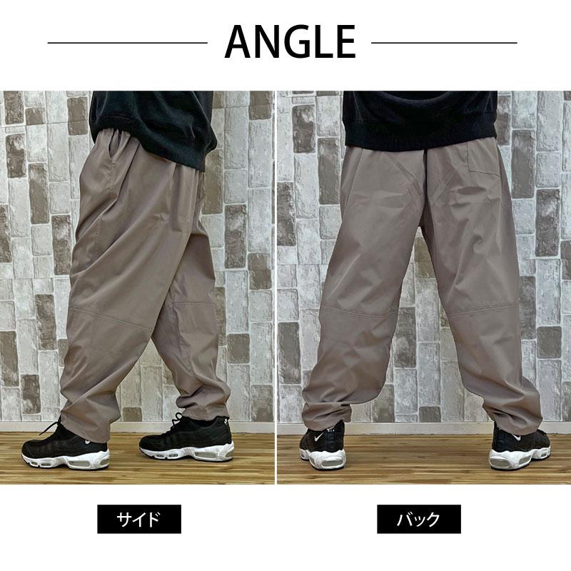 パラシュートパンツ メンズ バルーンパンツ イージーパンツ ストレッチ