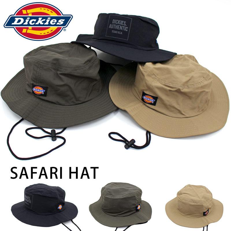 Dickies（ディッキーズ） DK SQUARE LOGO SAFARI HAT スクエア ロゴ