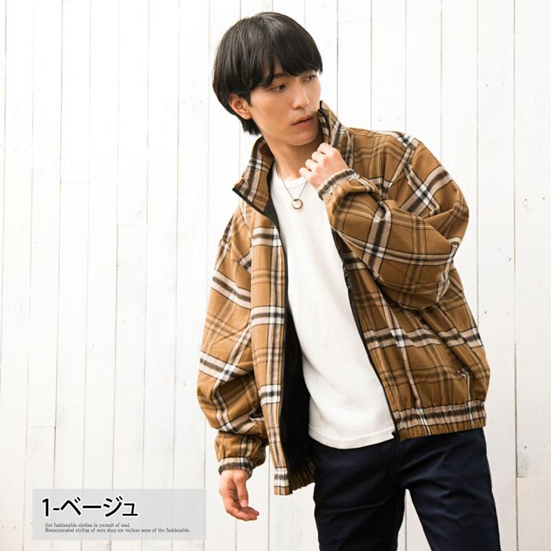スウィングトップ メンズ オーバーサイズ ワイドシルエット ビッグ タータンチェック柄 ジャンバー ブルゾン コーチジャケット スタジャン Jkt 131 Lead メンズファッション通販 Leadmen 通販 Yahoo ショッピング