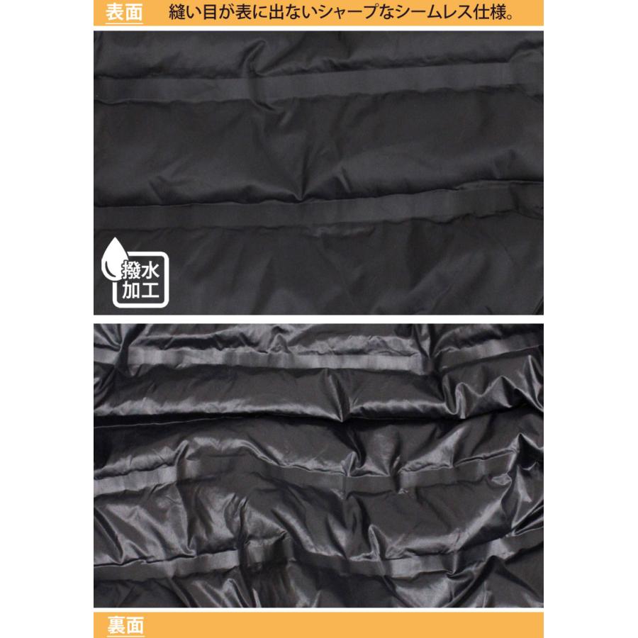 ゴルフ ダウンジャケット メンズ ゴルフウェア シームレス ナイロン