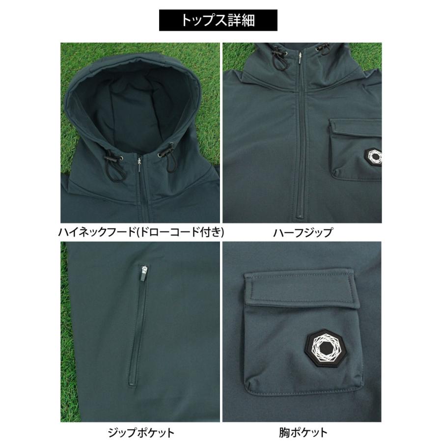 ゴルフジャケット メンズ ゴルフウェア スニードジャック フード