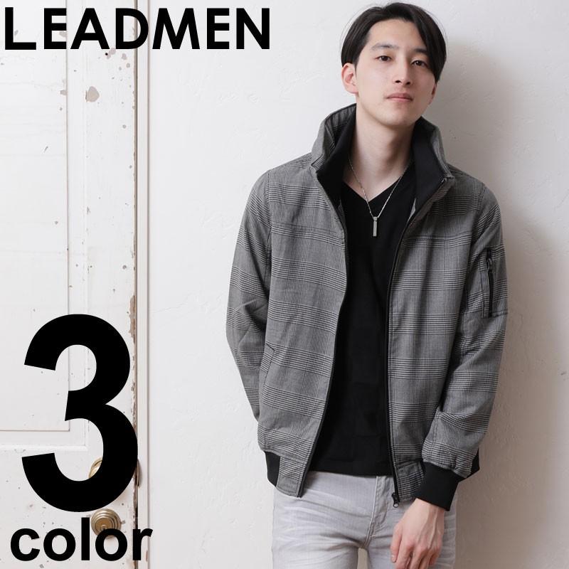 TRストレッチ ボリュームネック スペイシーブルゾン｜leadmen