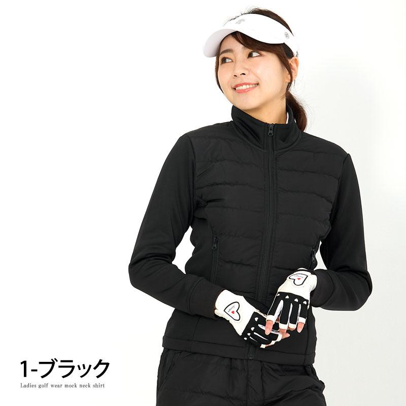 ゴルフジャケット レディース ダウンジャケット ゴルフウェア 暖か裏