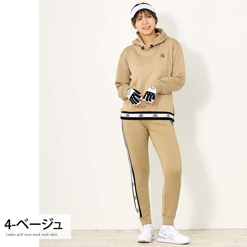 ゴルフ　レディースセットアップ ゴルフウェア レディース 上下セットアップ gs GOLF ジップ