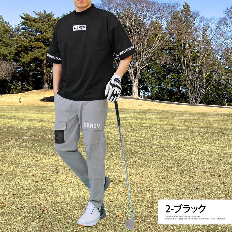 ゴルフウェア モックネックシャツ メンズ GIORNO SEVEN ジョルノセブン