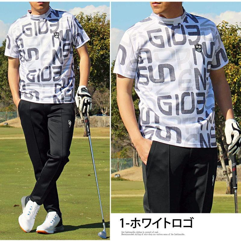 ゴルフウェア モックネックシャツ メンズ GIORNO SEVEN ジョルノセブン