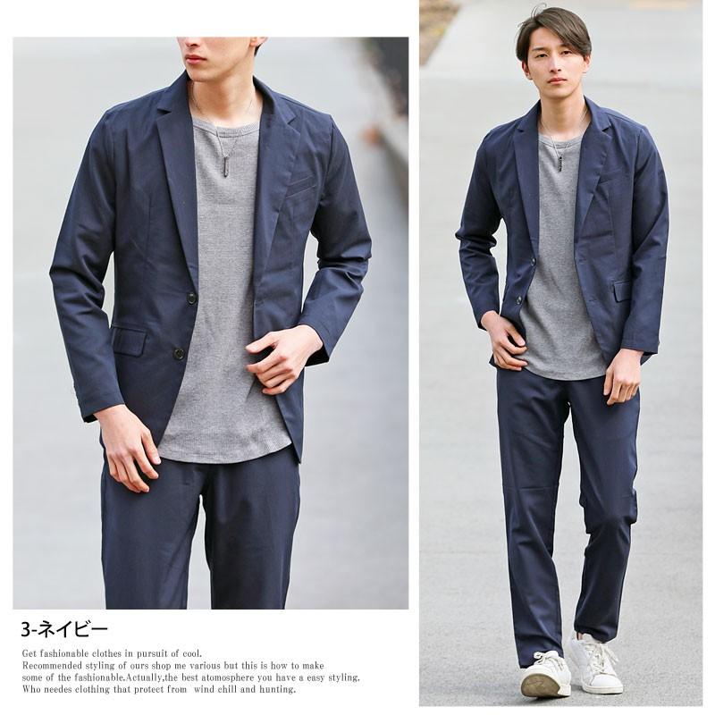 セットアップ メンズ カジュアルスーツ テーラードジャケット