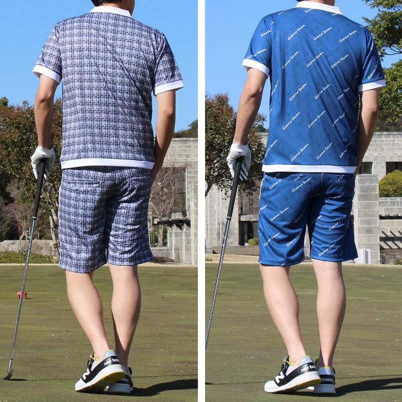 BRIEFING モックネックシャツ ショートパンツセット BRIEFING モックネックシャツ ショートパンツセット