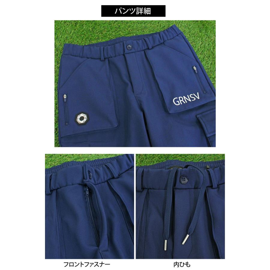 ゴルフ 上下セットアップ メンズ ゴルフウェア GIORNO SEVEN ジョルノセブン 多機能2WAY ジャケット ゴルフパンツ パーカー 裏暖 秋冬 | ブランド登録なし | 16