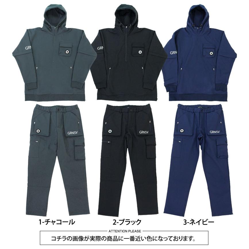 ゴルフ 上下セットアップ メンズ ゴルフウェア GIORNO SEVEN ジョルノセブン 多機能2WAY ジャケット ゴルフパンツ パーカー 裏暖 秋冬 | ブランド登録なし | 20