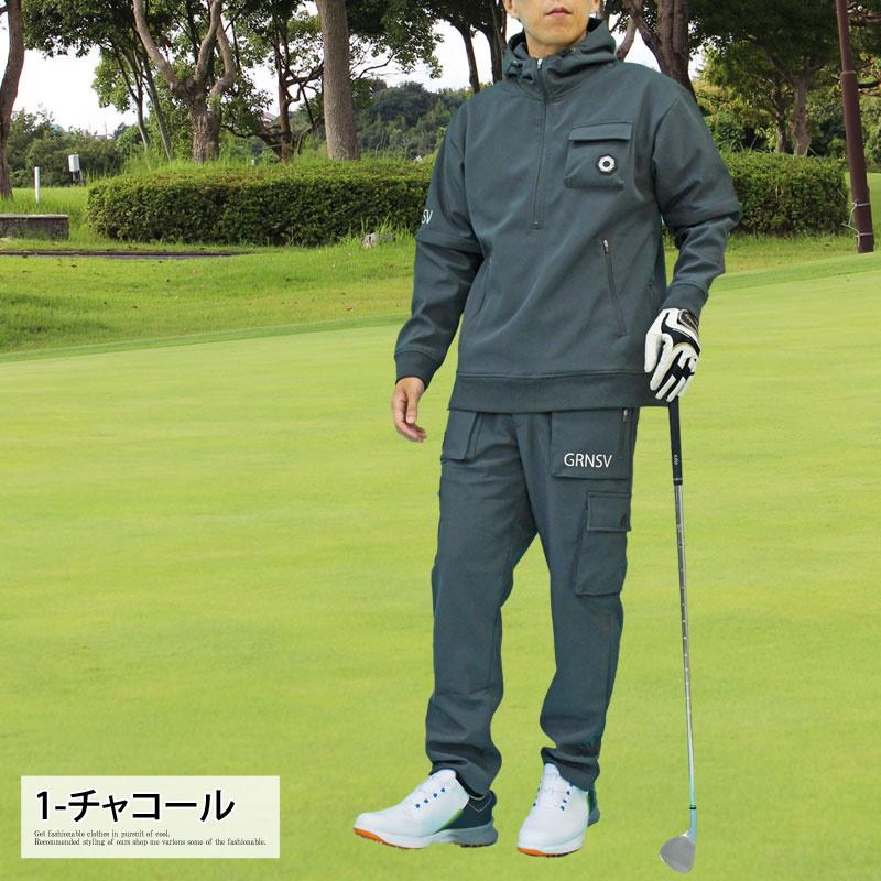 ゴルフ 上下セットアップ メンズ ゴルフウェア GIORNO SEVEN ジョルノセブン 多機能2WAY ジャケット ゴルフパンツ パーカー 裏暖 秋冬 | ブランド登録なし | 07