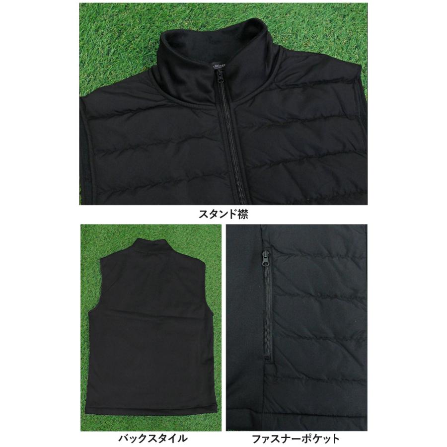 ゴルフウェア セットアップ メンズ 上下セット ダウンベスト ゴルフパンツ 暖か裏起毛ボア ストレッチジャージ アウター ジップアップ スポーツ 秋冬 | ブランド登録なし | 16