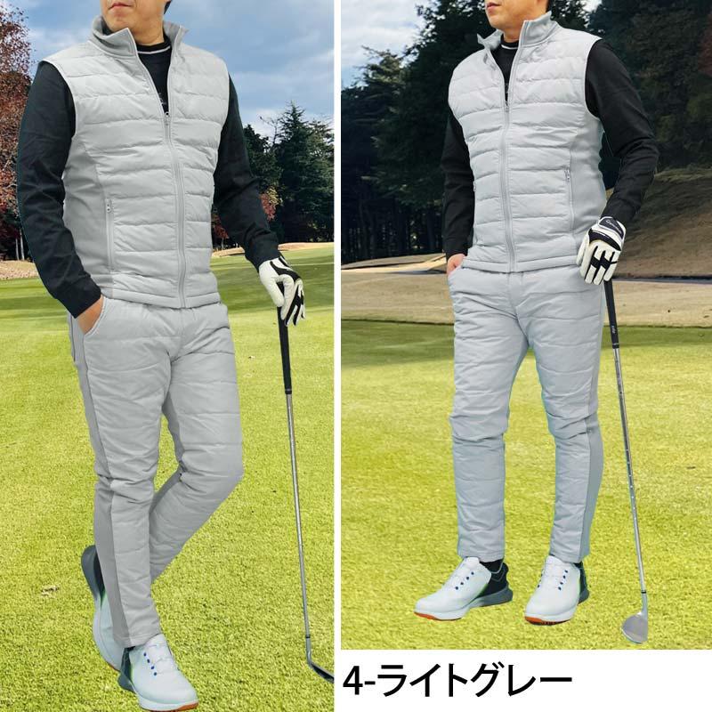 ゴルフウェア セットアップ メンズ 上下セット ダウンベスト ゴルフパンツ 暖か裏起毛ボア ストレッチジャージ アウター ジップアップ スポーツ 秋冬 | ブランド登録なし | 11