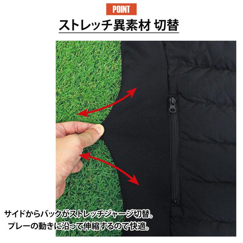 ゴルフウェア セットアップ メンズ 上下セット ダウンベスト ゴルフパンツ 暖か裏起毛ボア ストレッチジャージ アウター ジップアップ スポーツ 秋冬 | ブランド登録なし | 15