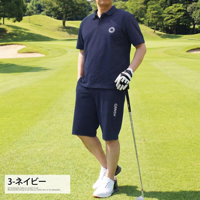 ゴルフウェア セットアップ 上下 メンズ GIORNO SEVEN ジョルノセブン ゴルフポロシャツ ハーフパンツ ショートパンツ 半袖 春夏 COOLMAXかのこ素材 | ブランド登録なし | 15