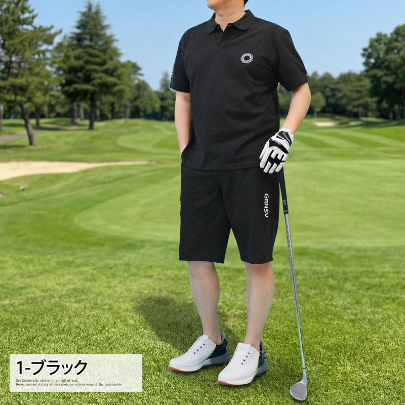 ゴルフウェア セットアップ 上下 メンズ GIORNO SEVEN ジョルノセブン ゴルフポロシャツ ハーフパンツ ショートパンツ 半袖 春夏 COOLMAXかのこ素材 | ブランド登録なし | 12