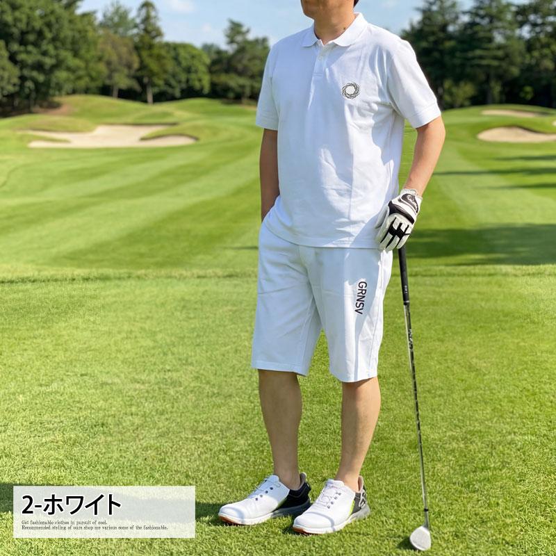 ゴルフウェア セットアップ 上下 メンズ GIORNO SEVEN ジョルノセブン ゴルフポロシャツ ハーフパンツ ショートパンツ 半袖 春夏 COOLMAXかのこ素材 | ブランド登録なし | 13