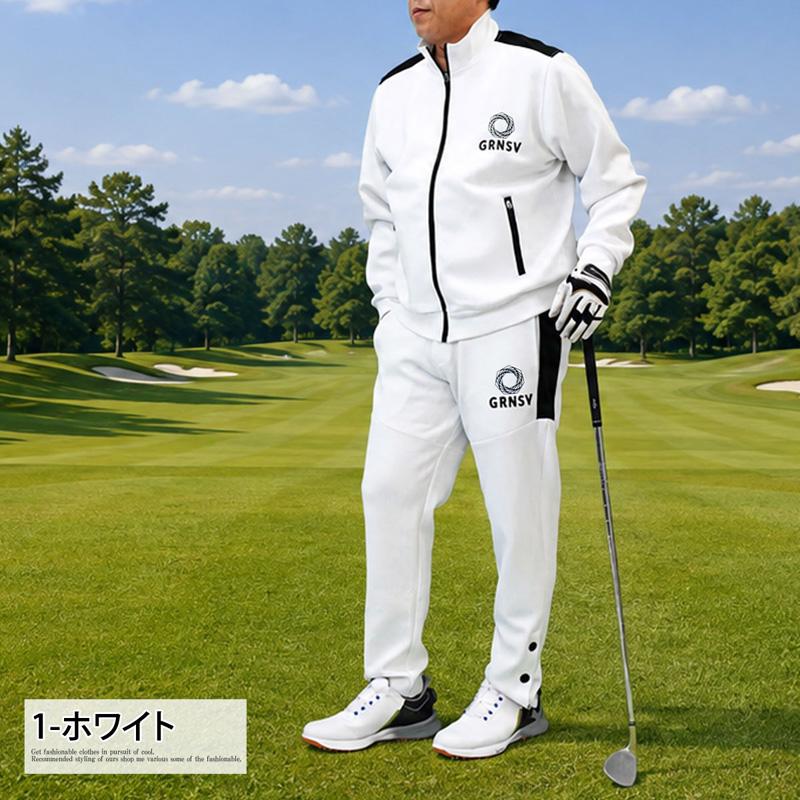 ゴルフウェア メンズ 上下セットアップ GIORNO SEVEN ジョルノセブン ジップアップジャケット トップス ゴルフパンツ ライン ブランド おしゃれ 秋冬 春夏 | ブランド登録なし | 06