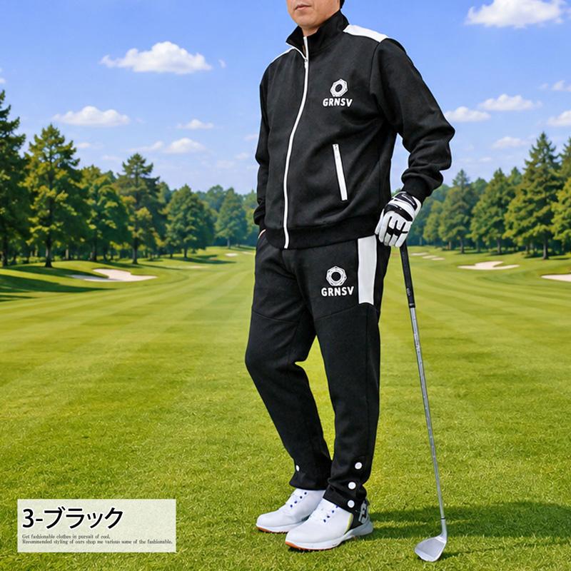 ゴルフウェア メンズ 上下セットアップ GIORNO SEVEN ジョルノセブン ジップアップジャケット トップス ゴルフパンツ ライン ブランド おしゃれ 秋冬 春夏 | ブランド登録なし | 11