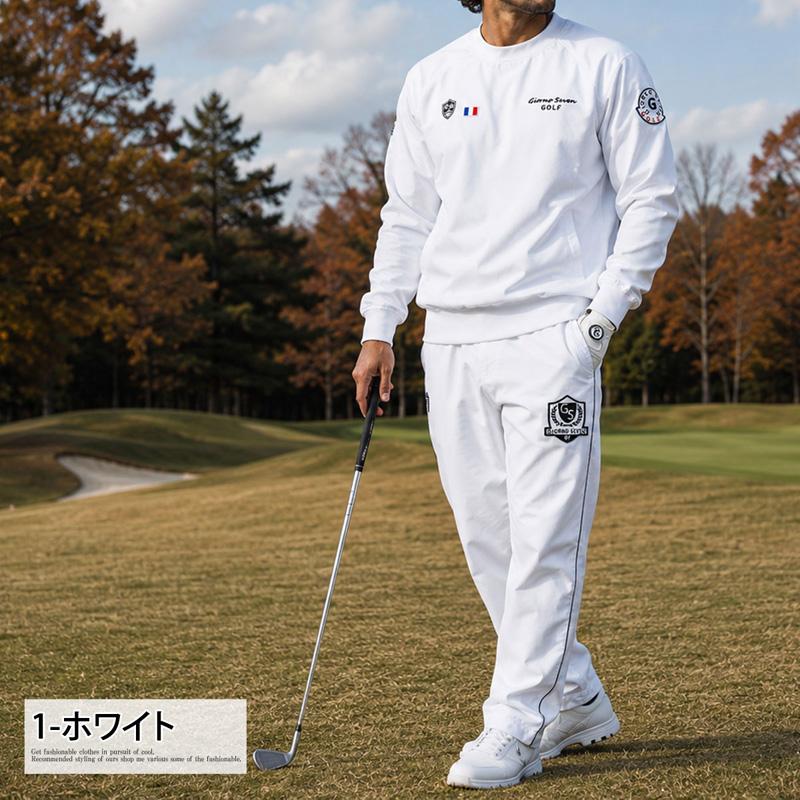 ゴルフウェア メンズ 上下セットアップ GIORNO SEVEN ジョルノセブン スニードジャック プルオーバー ブルゾン ジャケット ゴルフパンツ 秋冬 春夏 | ブランド登録なし | 06
