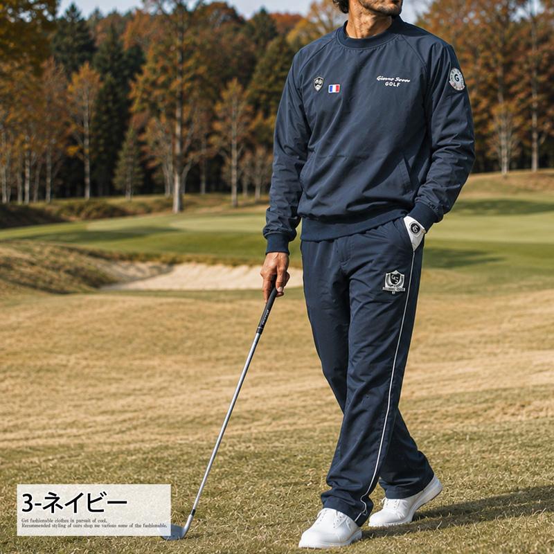 ゴルフウェア メンズ 上下セットアップ GIORNO SEVEN ジョルノセブン スニードジャック プルオーバー ブルゾン ジャケット ゴルフパンツ 秋冬 春夏 | ブランド登録なし | 11