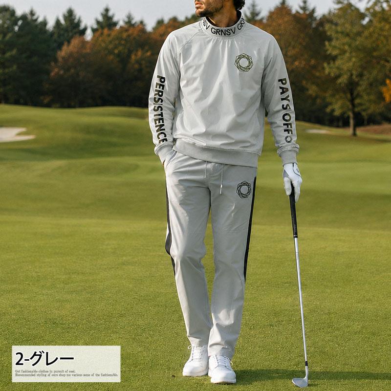 ゴルフウェア メンズ 上下セットアップ GIORNO SEVEN ジョルノセブン スニードジャック プルオーバー ブルゾン ジャケット ゴルフパンツ 秋冬 春夏 | ブランド登録なし | 08