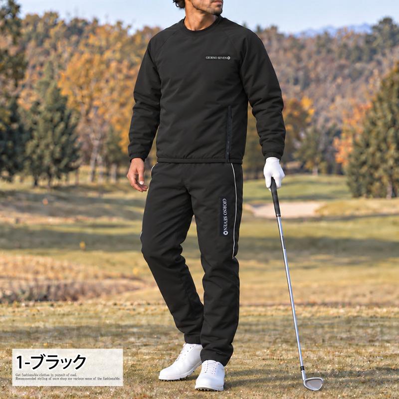 ゴルフ 中綿セットアップ上下 メンズ ゴルフウェア 中綿スニードジャックプルオーバー 中綿ゴルフパンツ GIORNO SEVEN ジョルノセブン アウター ブルゾン 秋冬 | ブランド登録なし | 08