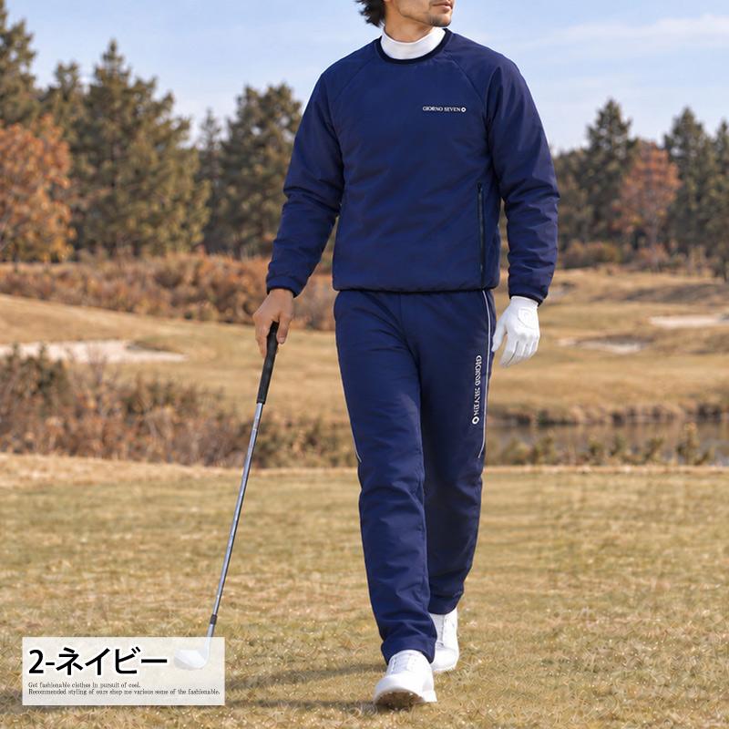 ゴルフ 中綿セットアップ上下 メンズ ゴルフウェア 中綿スニードジャックプルオーバー 中綿ゴルフパンツ GIORNO SEVEN ジョルノセブン アウター ブルゾン 秋冬 | ブランド登録なし | 10