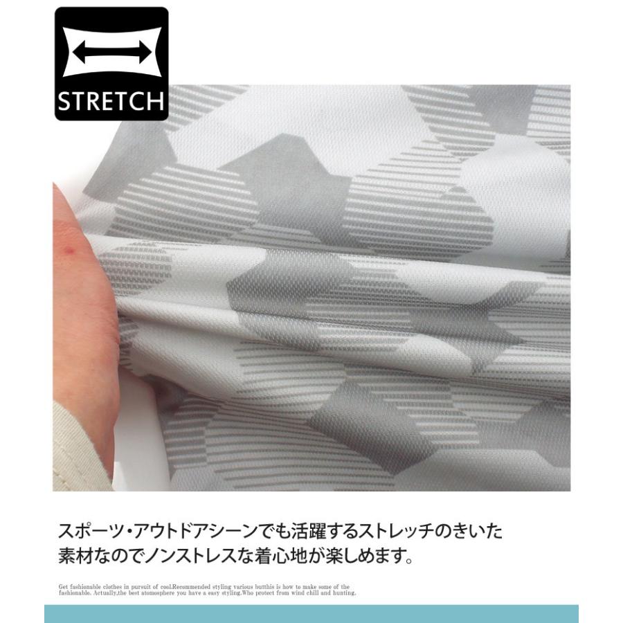 セットアップ メンズ 上下セット 吸汗速乾ドライメッシュ ジャージ ストレッチ ラッシュガード ジップアップパーカー ショートパンツ スポーツウェア 部屋着 | ブランド登録なし | 17