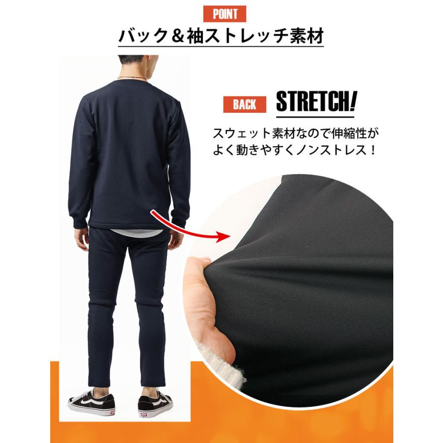 セットアップ メンズ アウトドアウェア ノーカラーダウン セットアップ メンズ アウトドアウェア ノーカラーダウン