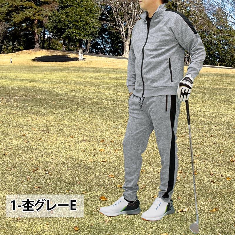 ゴルフウェア セットアップ メンズ 上下セット ジャージ ゴルフパンツ ジップアップ スタンドジャケット イージーパンツ ブルゾンストレッチ スポーツ | ブランド登録なし | 16
