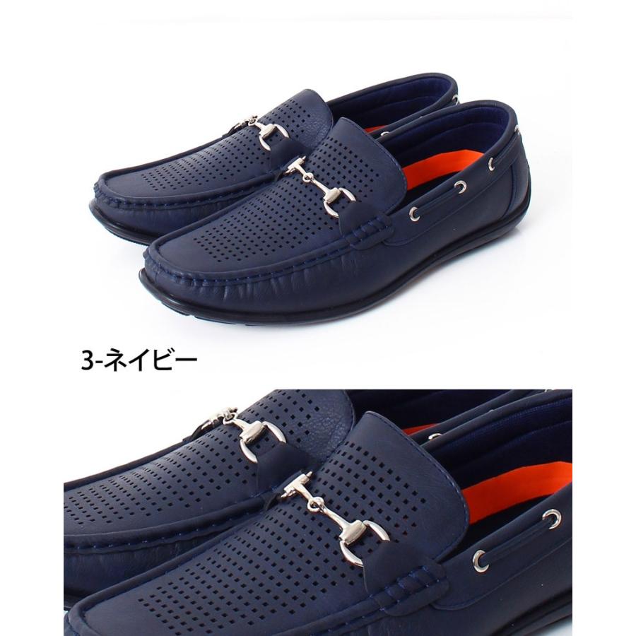 ドライビングシューズ メンズ カジュアルシューズ ローファー ローカット モカシン 短靴 靴 メッシュ ビット 春 夏 Shoes 21 Lead メンズファッション通販 Leadmen 通販 Yahoo ショッピング