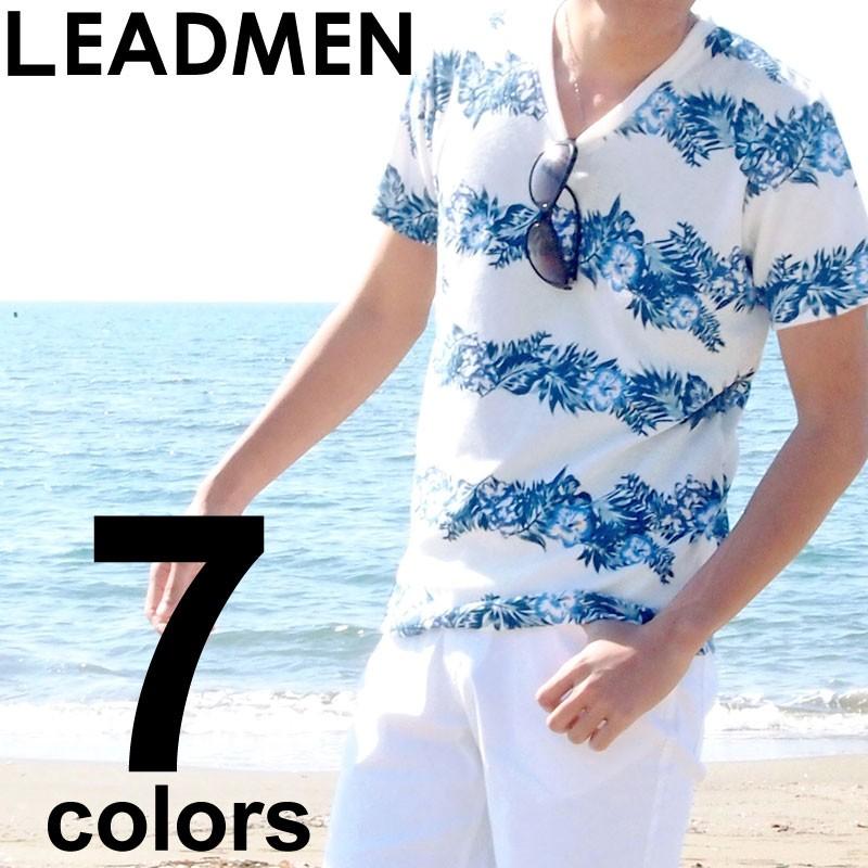 Tシャツ メンズ 半袖tシャツ カットソー パイル生地 フラワー花柄 ボタニカル カモフラ 迷彩柄 ボーダーtシャツ 総柄 Vネック T Shirt 43 Lead メンズファッション通販 Leadmen 通販 Yahoo ショッピング