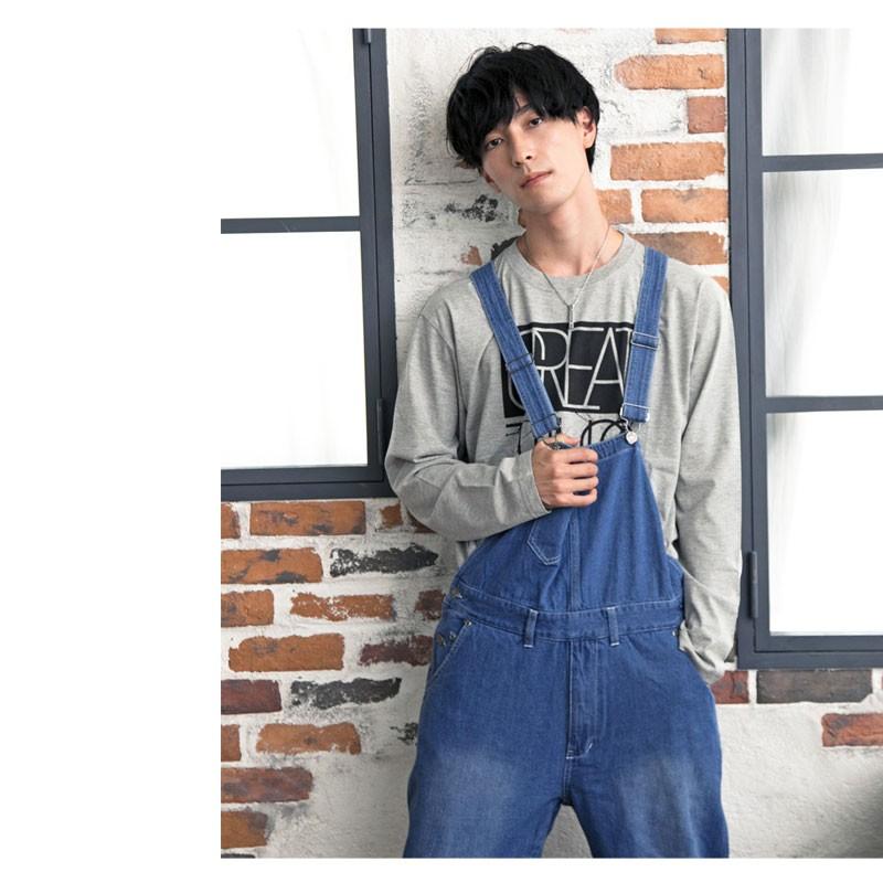 オーバーオール メンズ サロペット デニム ユーズド加工 つなぎ オールインワン コットン 綿100 カジュアル アメカジ Zz Bottoms 50 メンズファッション通販 Leadmen 通販 Yahoo ショッピング