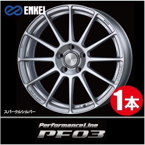ENKEI - 激安特価！ 1本通貨価値 エンケイ 舞台伝達ルート PF03 SS 16inch 4H100 6.5J+38 Performance Line