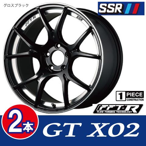 SSR 4本で条件付送料無料 2本価格 GTX02 GBK 16inch 4H100 6.5J+ SSR 4本で条件付送料無料 2本価格 GTX02 GBK 16inch 4H100 6.5J+