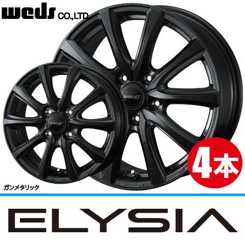 WEDS（ウェッズ） 条件付送料無料 4本価格 エリシア GM 15inch 5H114.3