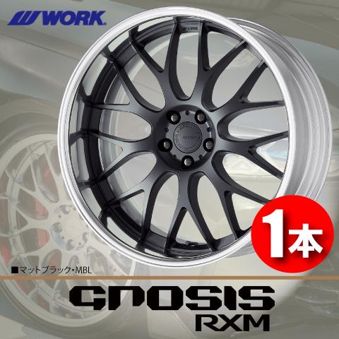 WORK 受注生産 日本製 1本価格 WORK GNOSIS RXM (STANDARD Adisk) MBL