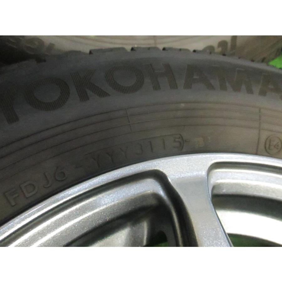 即納 スタッドレス DEPOTION 14インチ 4H100 5.5J+43 2015年製 185/70R14 アイスガードiG50Plus ノート デミオ マツダ2 カローラ スパシオ｜leadone-shop｜07