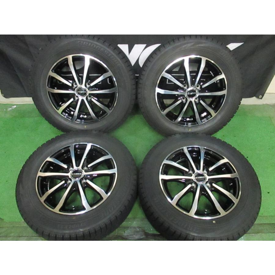 即納 スタッドレス 美品 e:vance 14インチ 4H100 4.5J+45 2019年製 